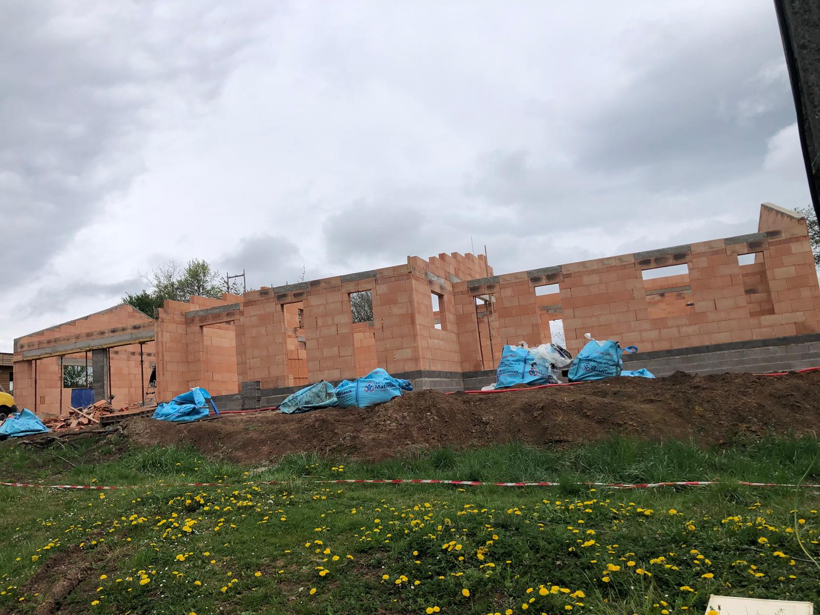 Chantier BATIPROLUX — Second niveau