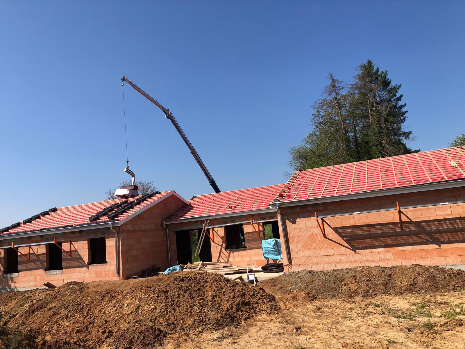 Chantier BATIPROLUX — Couverture